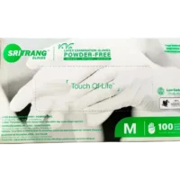 Gloves Latex – Powder Free (100 Pcs)