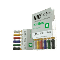 Dental Endodontic Stainless Steel K Files Nic Canal Files with High Quality and Good Price
