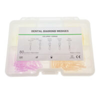 ZT-DENTAL Plastic Diamond Wedges KIt (80pcs)